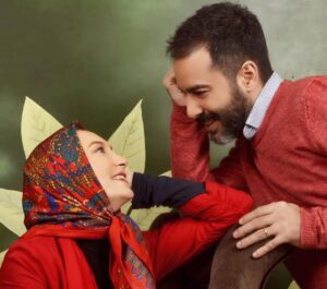 سحر ولدبیگی و همسرش