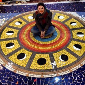 هنر کاشی کاری لاله اسکندری