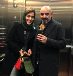 حسن معجونی و همسرش