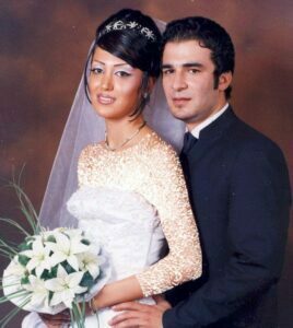یوسف تیموری و همسرش
