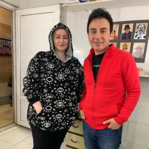 نعیمه نظام دوست و عمو پورنگ