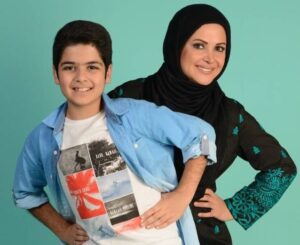 کمند امیرسلیمانی و پسرش