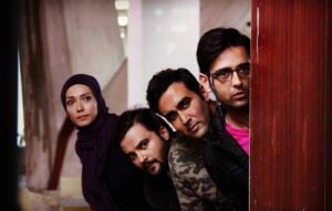 امیرحسین آرمان و شهرزاد کمال زاده همراه با مهدی سلوکی و پوریا پورسرخ در مرز خوشبختی