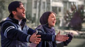 زیبا کرمعلی و ساعد سهیلی در فیلم لاتاری