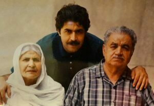 عکس پدر و مادر فرهاد اصلانی