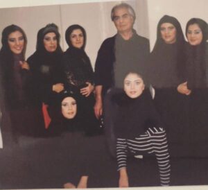 شبنم فرشادجو و بازیگران نمایش عروسی خون 