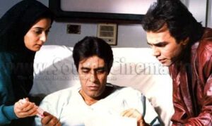 آتنه فقیه نصیری و خسرو شکیبایی در فیلم بلوف