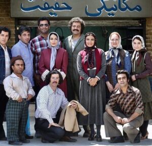 افسانه ناصری و عوامل سریال دلدادگان