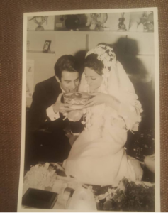 عکس عروسی مریم امیرجلالی و همسرش