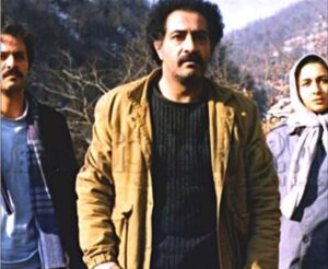 داریوش ارجمند ، امین تارخ و کتایون ریاحی در فیلم پاییزان