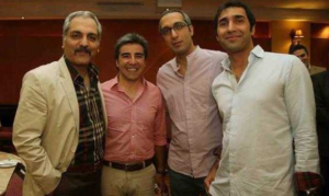 امیرمهدی ژوله و مهران مدیری