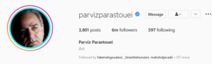 صفحه اینستاگرام پرویز پرستویی