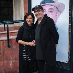 فرهاد آئیش و همسرش مائده طهماسبی
