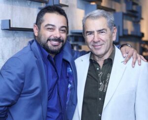 سام قریبیان و پدرش