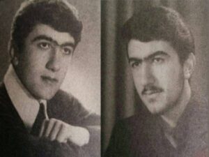 رضا کیانیان در دوران جوانی