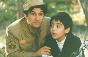 مهدی هاشمی و سام قریبیان در فیلم شکار خاموش