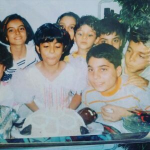 عکس کودکی نیلوفر پارسا