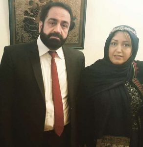 مریم سرمدی و برادرش منصور