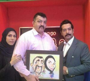 احمد ایراندوست و همسرش در برنامه وقتشه