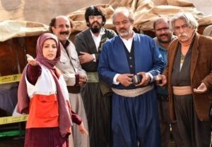 شقایق دهقان و سعید آقاخانی در سریال نون.خ