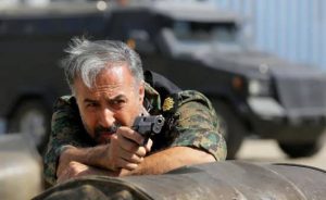 دانیل حکیمی در نمای از سریال رهایی