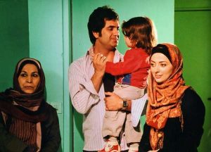 مهدی امینی خواه و نفیسه روشن در فیلم انسانها