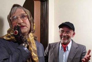 مهران رجبی در فیلم اند خلاف در نقش یک زن