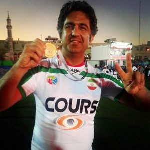 مهدی امینی خواه ورزشکار حرفه ای