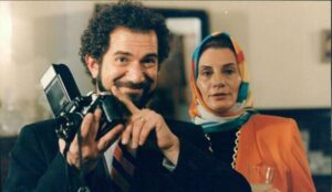 مهتاج نجومی و آتیلا پسیانی در فیلم در کمال خونسردی