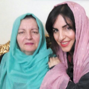 فریبا ترکاشوند و مادرش