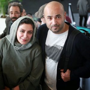 الهام کردا در کنار همسرش