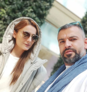 السا فیروزآذر و نامزدش
