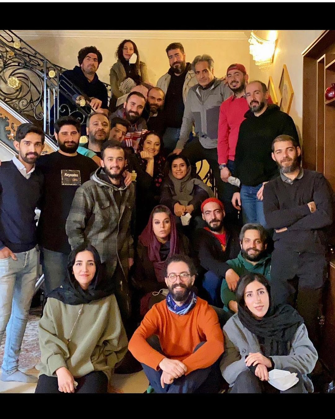 تصاویر پشت صحنه سریال بی‌گناه