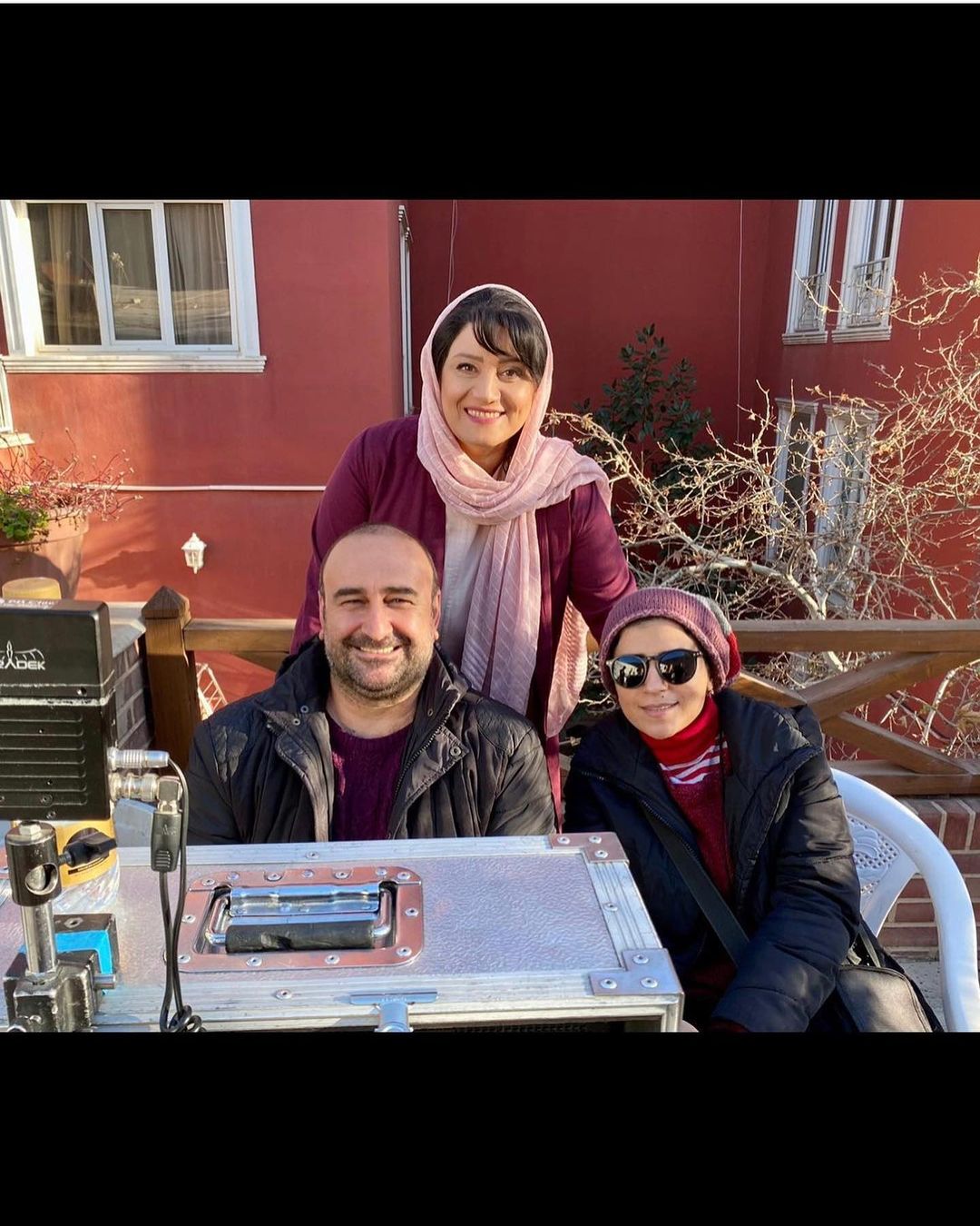 تصاویر پشت صحنه سریال بی‌گناه