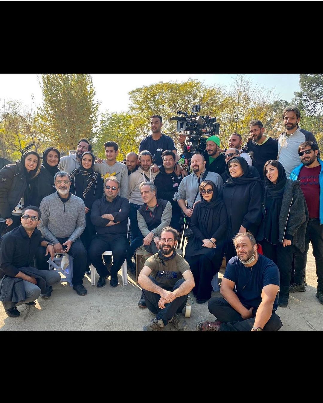 تصاویر پشت صحنه سریال بی‌گناه