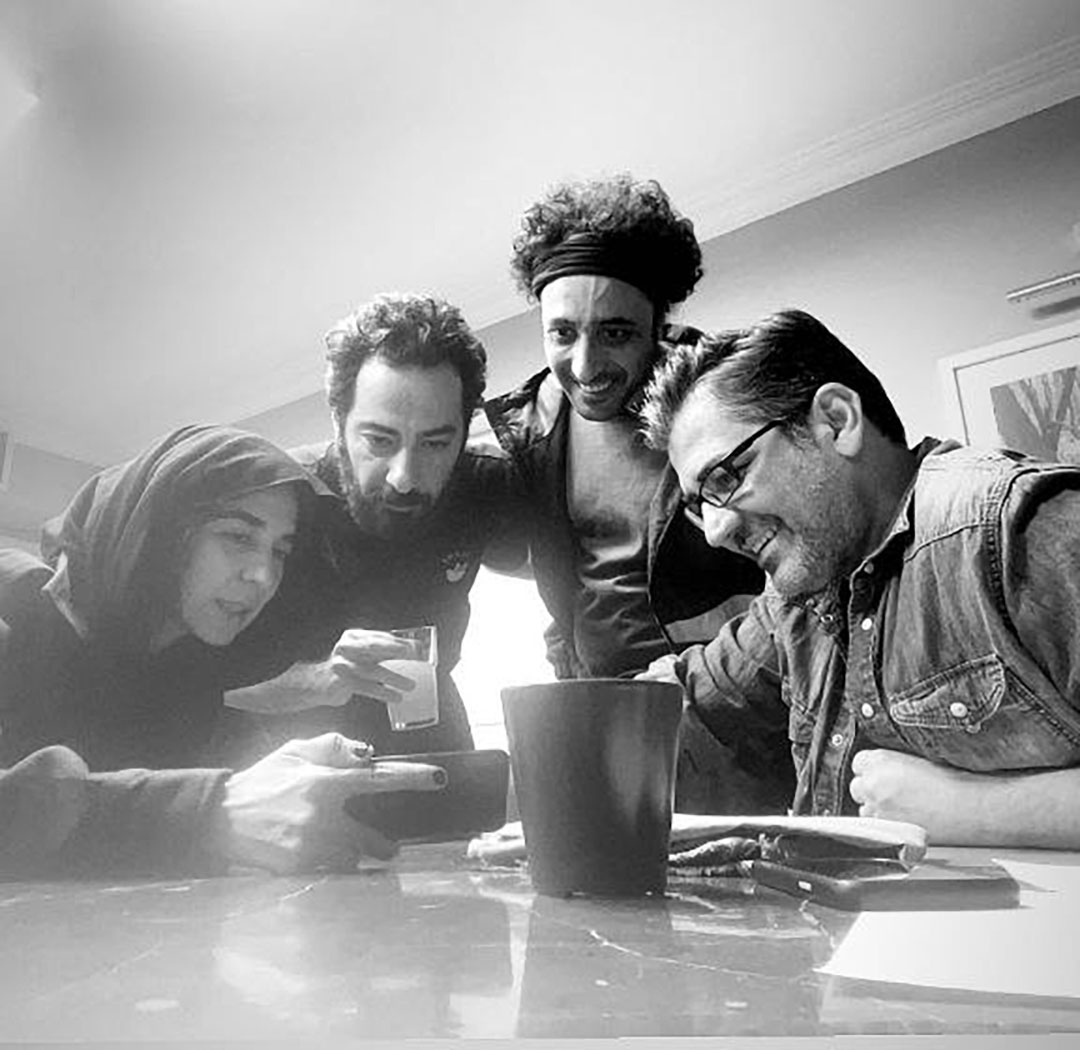 تصاویر پشت صحنه سریال آکتور