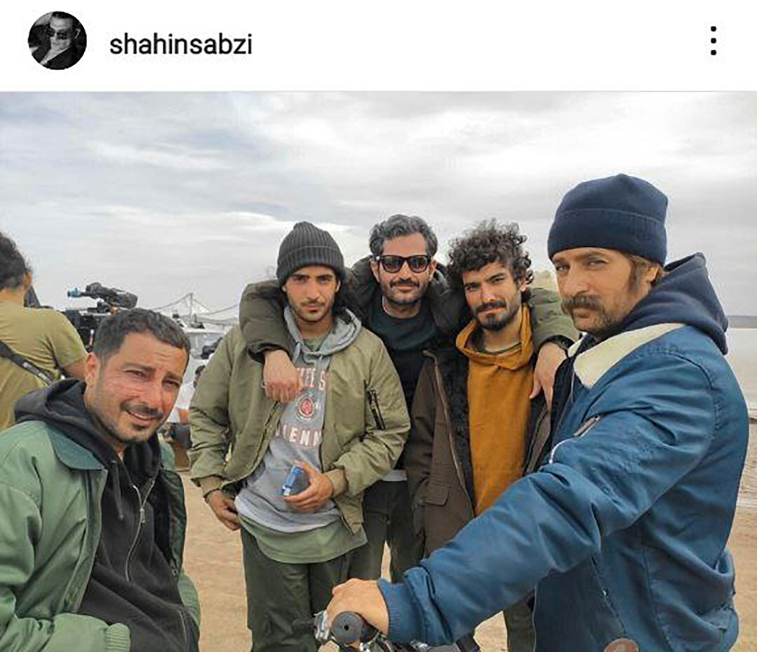 تصاویر پشت صحنه سریال آکتور