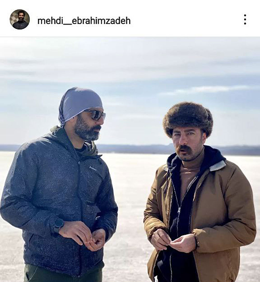 تصاویر پشت صحنه سریال آکتور