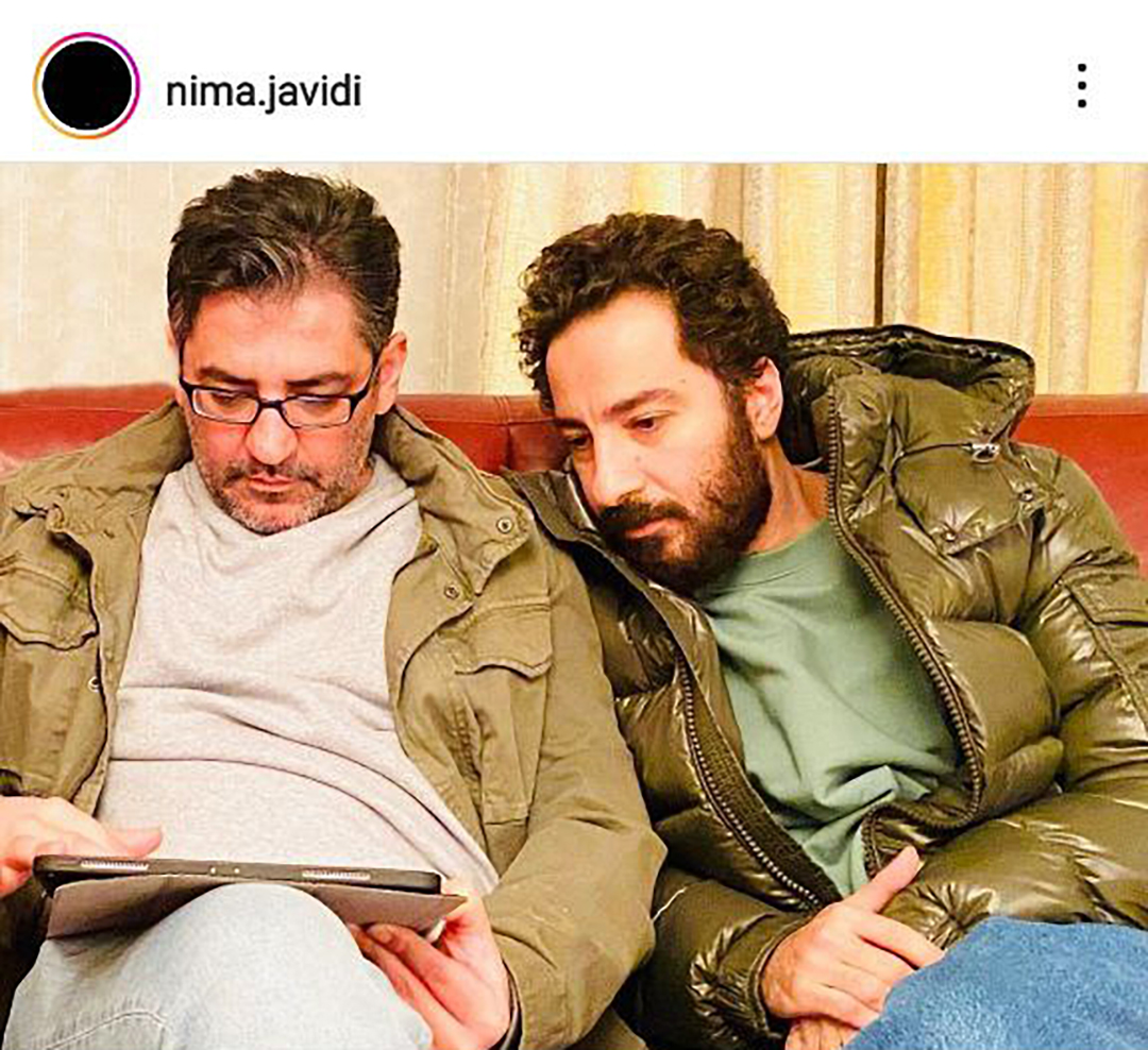 تصاویر پشت صحنه سریال آکتور