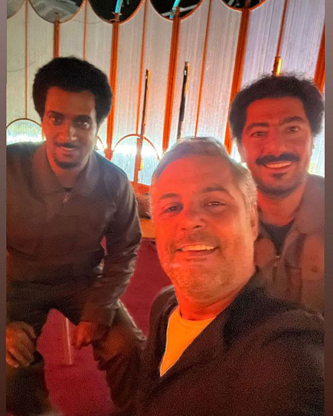 تصاویر پشت صحنه سریال آکتور