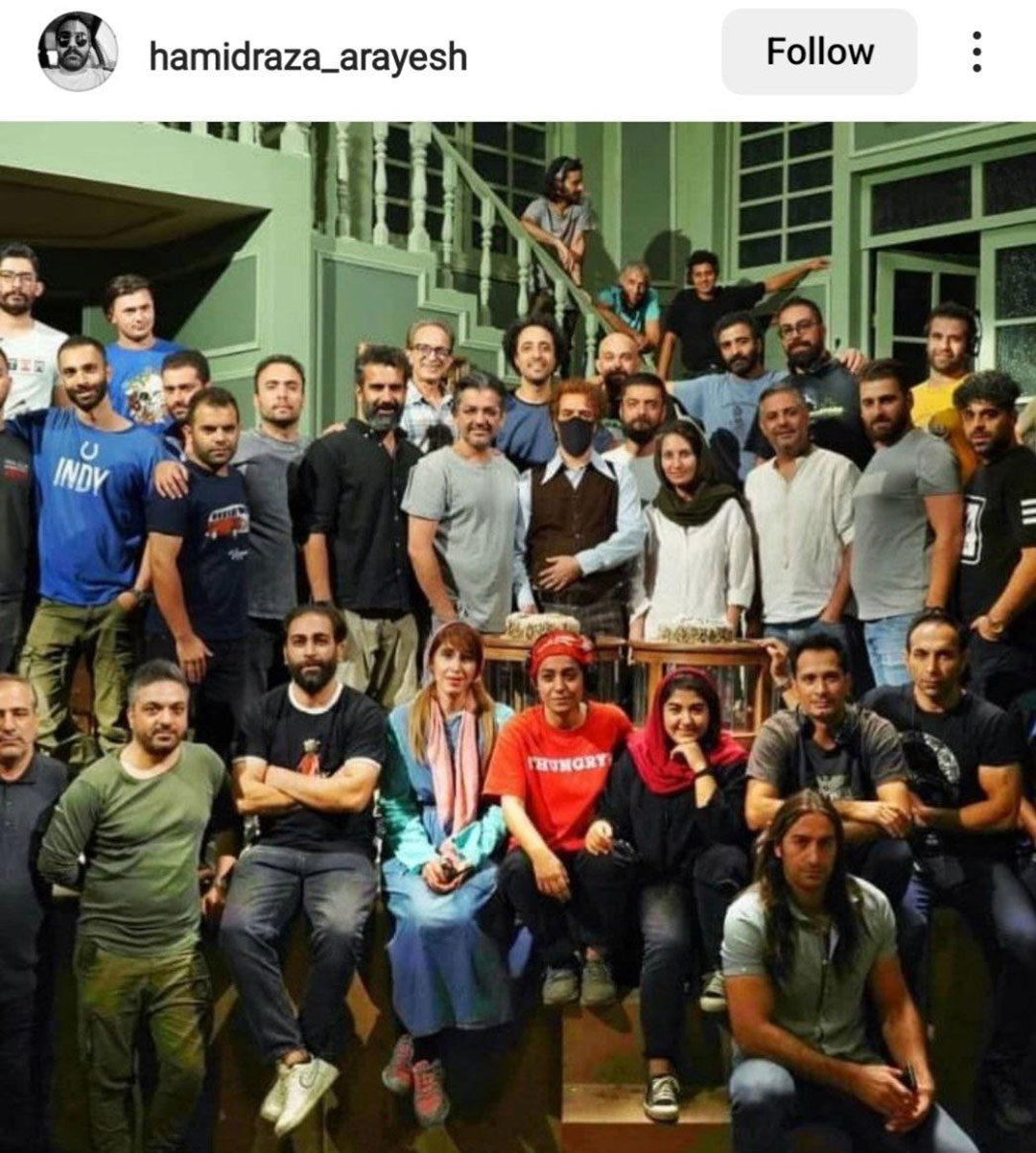 تصاویر پشت صحنه سریال آکتور