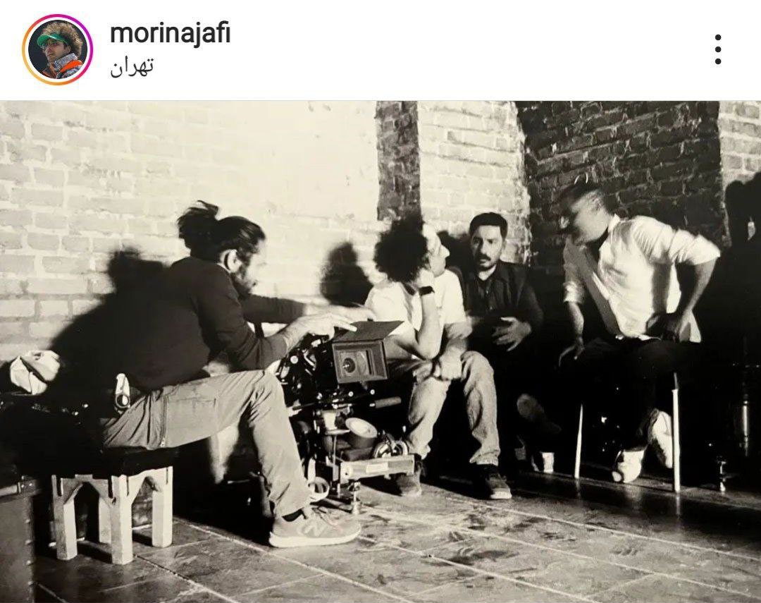 تصاویر پشت صحنه سریال آکتور