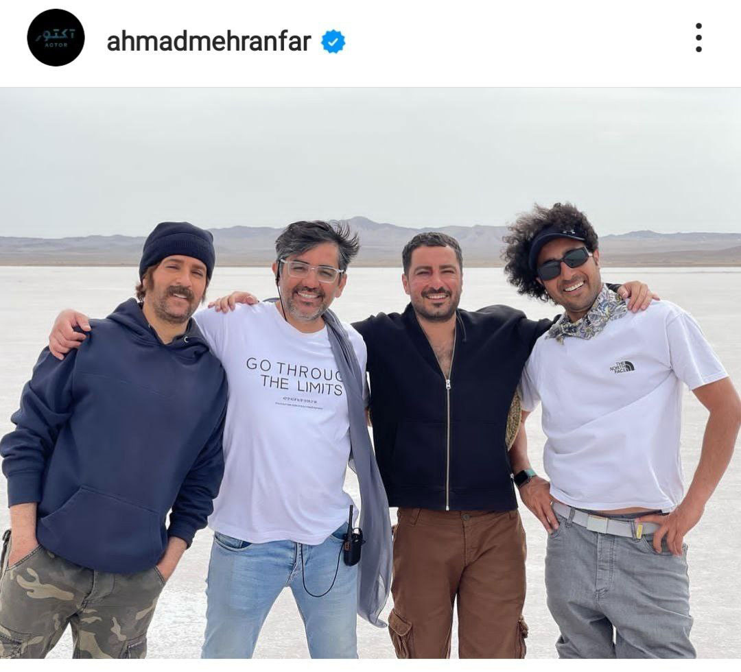 تصاویر پشت صحنه سریال آکتور