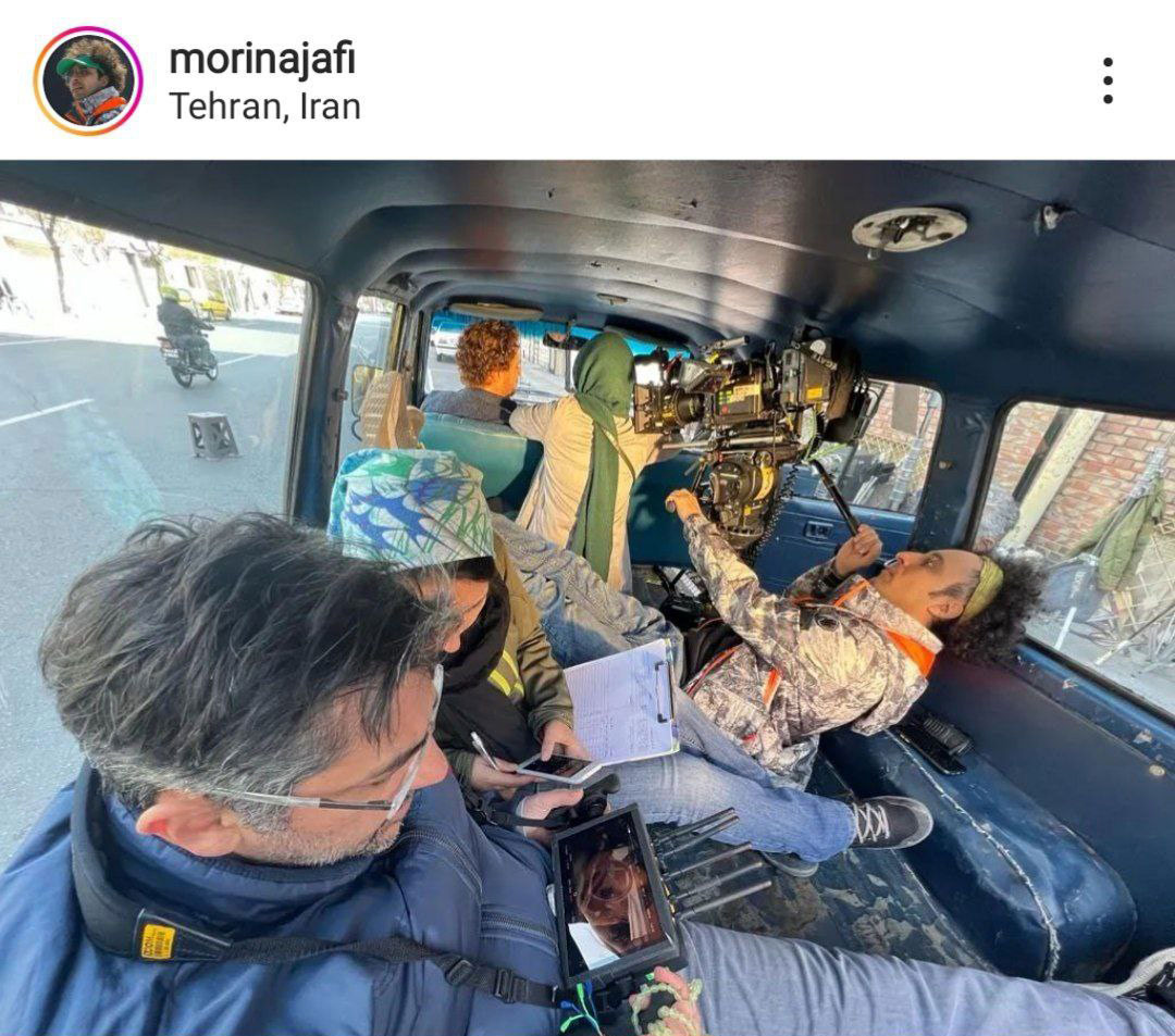 تصاویر پشت صحنه سریال آکتور