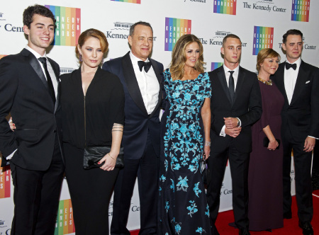 عکس های خانوادگی تام هنکس