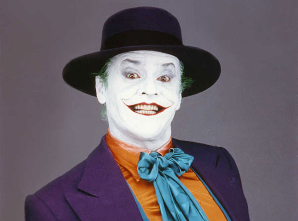 جک نیکلسون در فیلم بتمن از بازیگران نقش جوکر