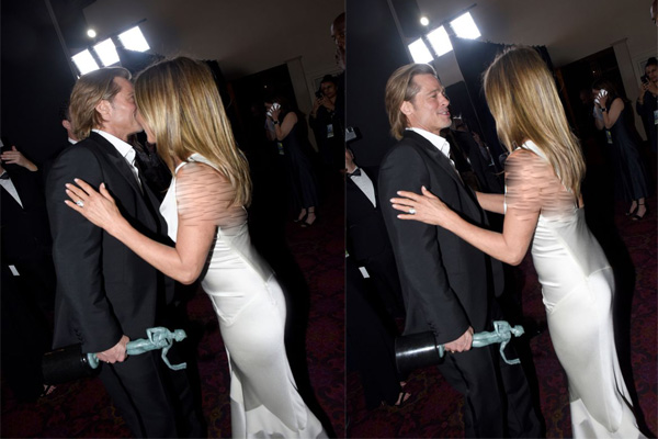 برد پیت و همسر سابقش جنیفر انیستون