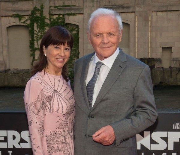 آنتونی هاپکینز و همسرش (سوم)