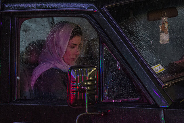 سارا بهرامی در جنگل پرتقال