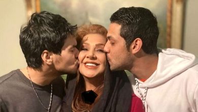 نسرین مقانلو و همسر دومش